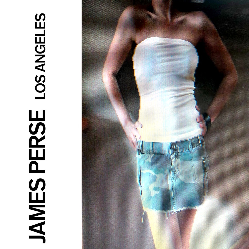 JAMES PERSE strapless tube top Parchment sz 1/S